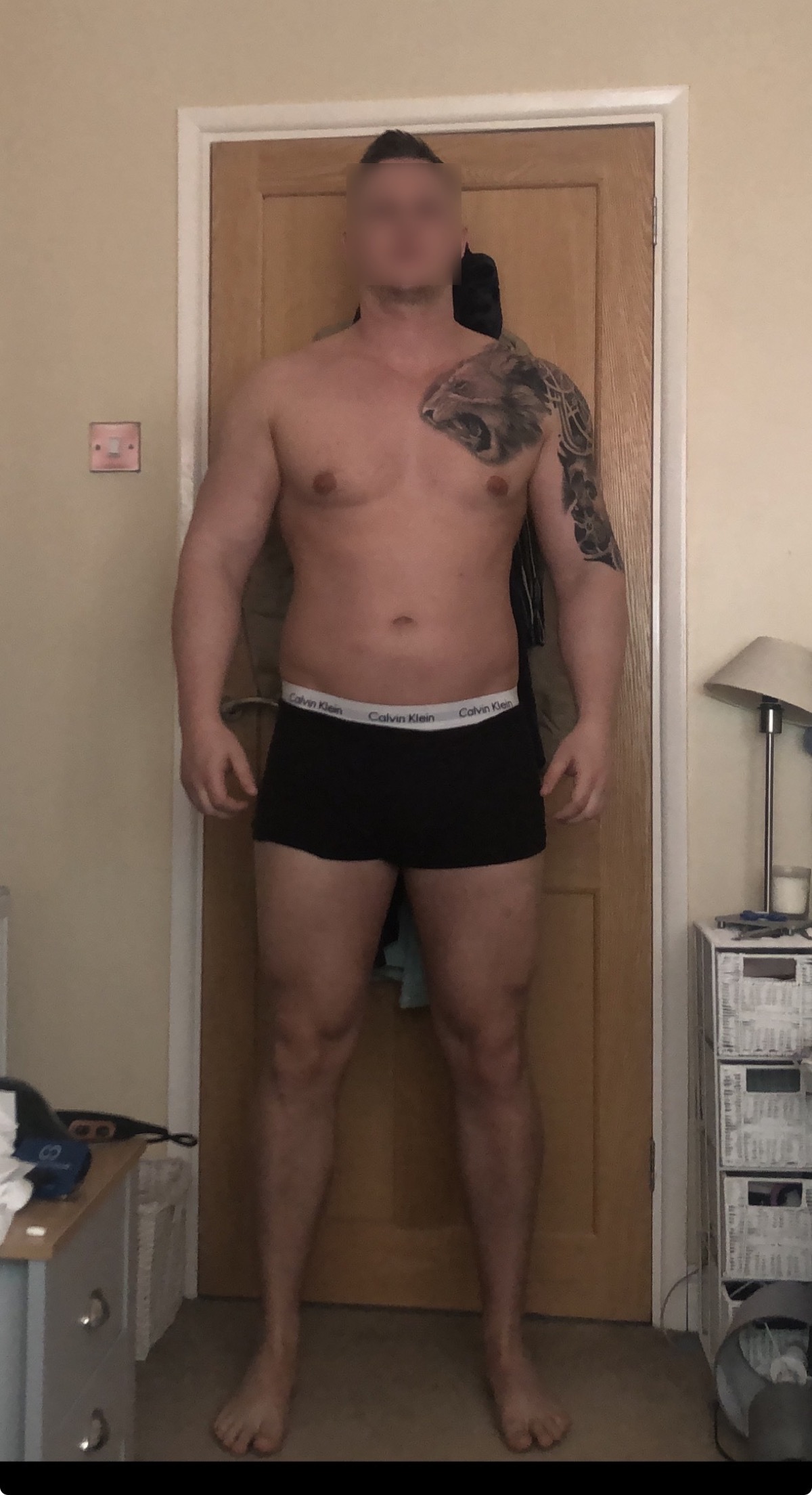 Client before transformation